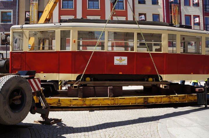 Tramwaj 5N stanął na Starówce zdjęcie nr 58903