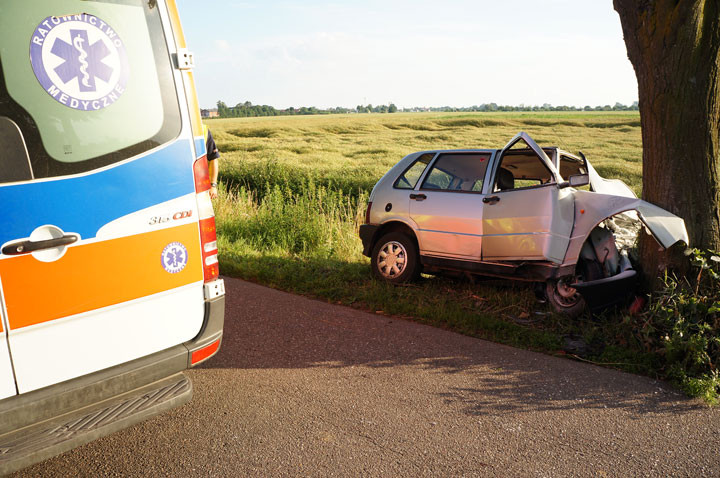 Wypadek Między Gronowem Elbląskim a Jegłownikiem zdjęcie nr 59042