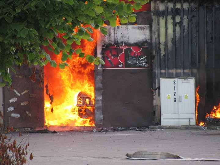 Pożar na Sopockiej zdjęcie nr 59586