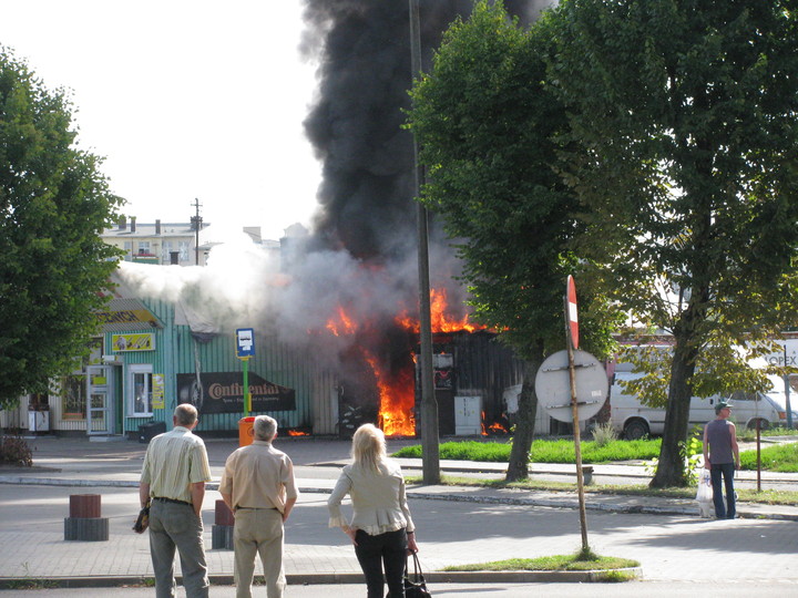 Pożar na Sopockiej zdjęcie nr 59580