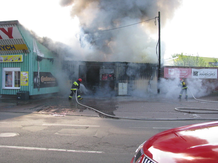 Pożar na Sopockiej zdjęcie nr 59578