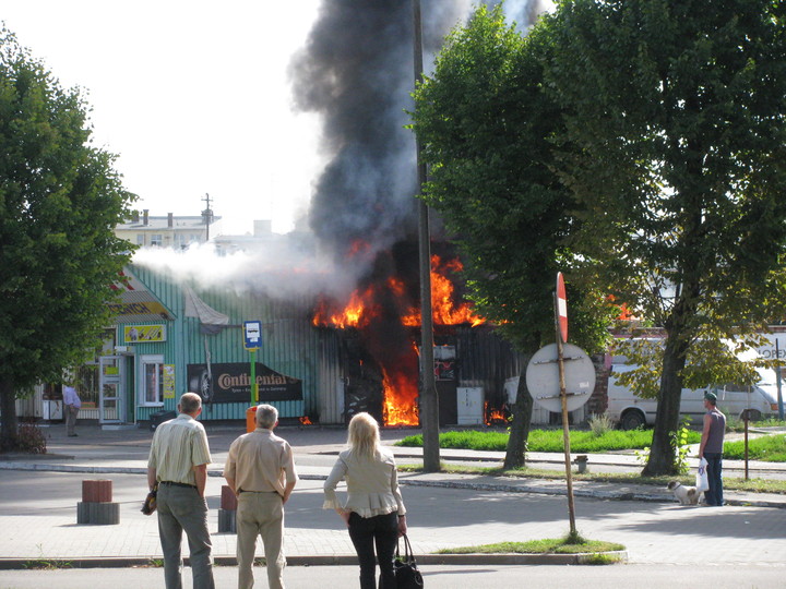 Pożar na Sopockiej zdjęcie nr 59579