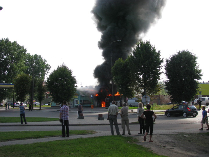 Pożar na Sopockiej zdjęcie nr 59583