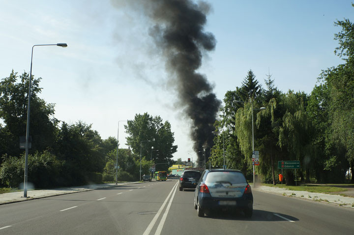 Pożar sklepu i warsztatu na Sopockiej zdjęcie nr 59591