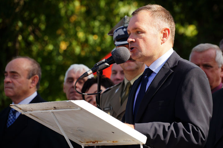 Pożegnanie sztandaru 16. Batalionu Zaopatrzenia zdjęcie nr 61727