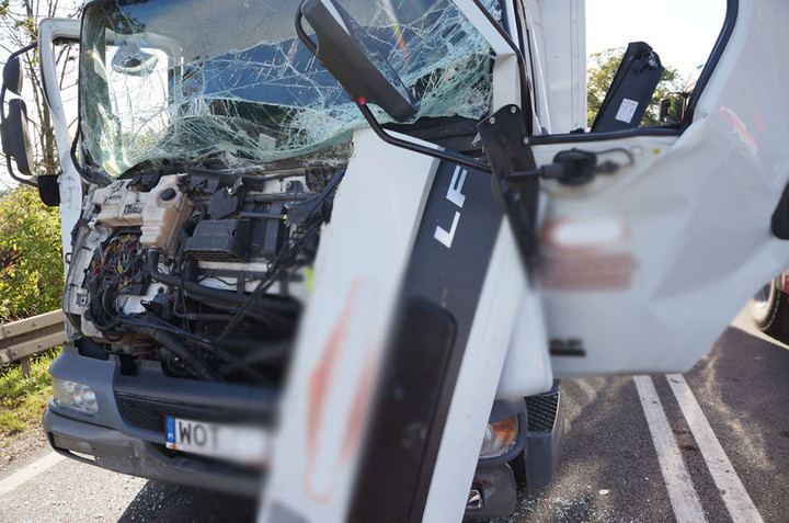 Wypadek w Jegłowniku: jedna osoba ranna zdjęcie nr 62119