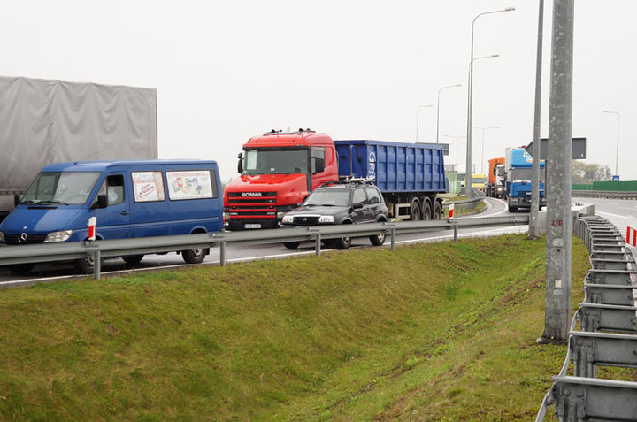 Elbląg Węzeł Wschód: wypadek - dwie osoby ranne