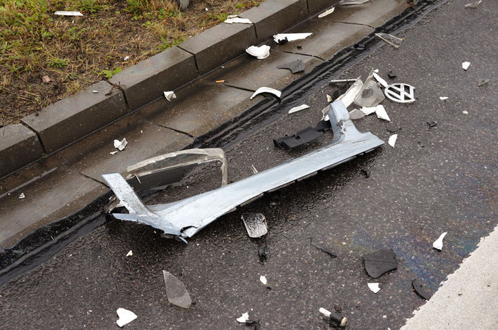 Węzeł Wschód: wypadek - dwie osoby ranne zdjęcie nr 62450