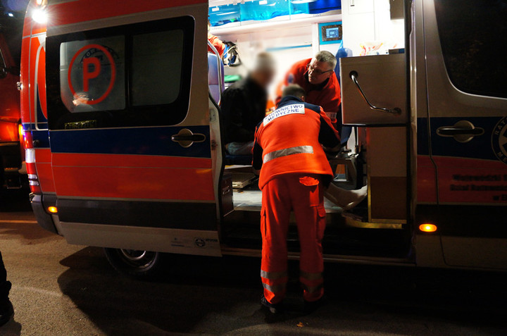 Wypadek na Łęczyckiej: cztery osoby ranne zdjęcie nr 62874