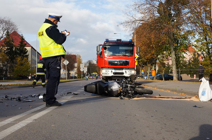 Wypadek na Mickiewicza: jedna osoba ranna zdjęcie nr 62886