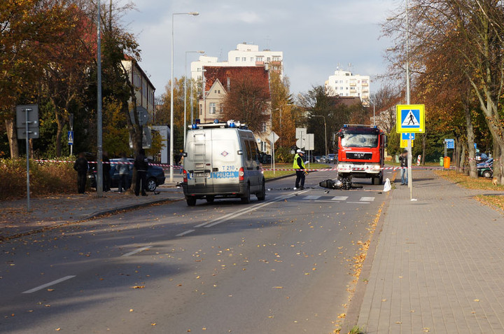 Elbląg Wypadek na Mickiewicza: jedna osoba ranna