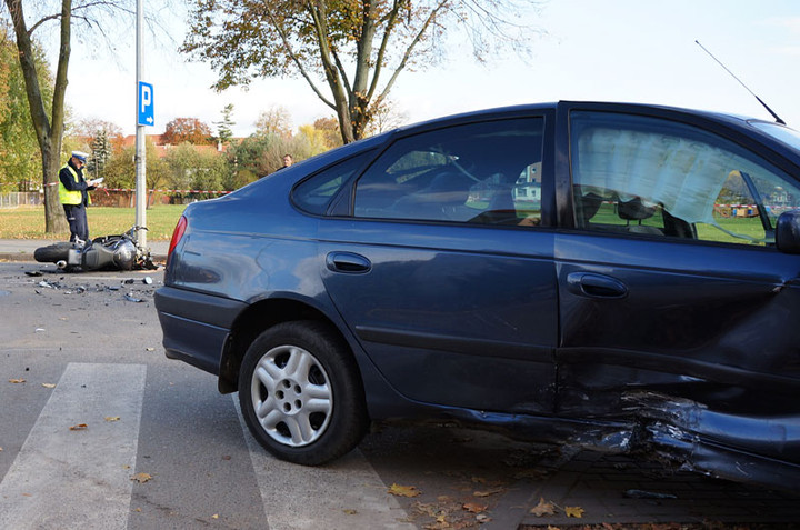 Wypadek na Mickiewicza: jedna osoba ranna zdjęcie nr 62890