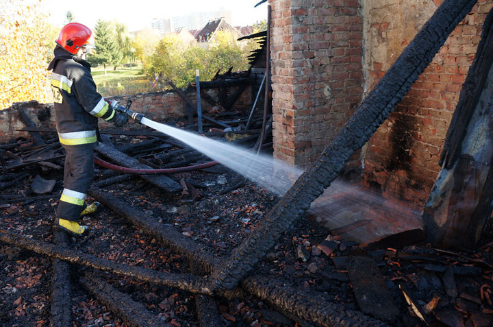 Kolejny pożar na Browarnej zdjęcie nr 62929