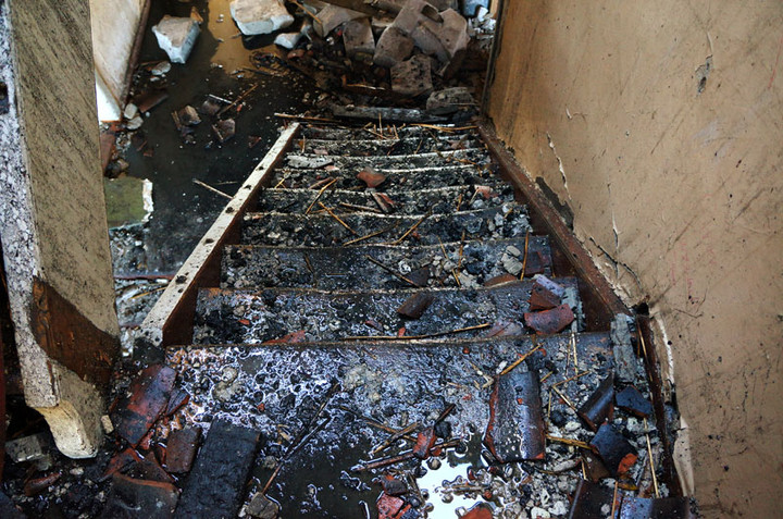 Kolejny pożar na Browarnej zdjęcie nr 62928