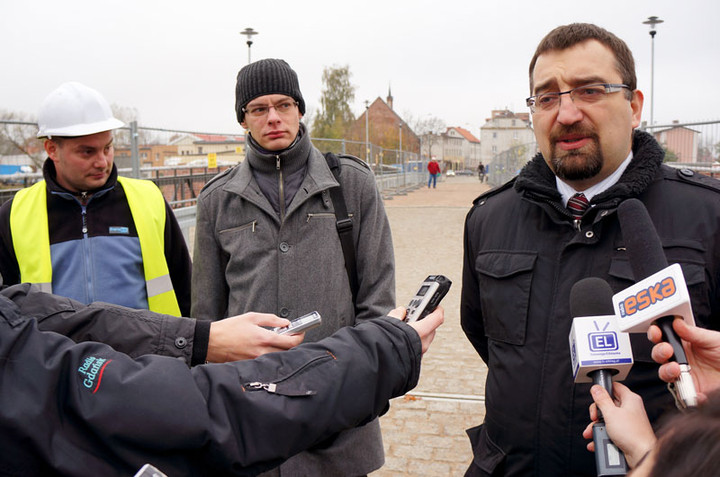 Dolny most na rzece Elbląg udostępniony dla ruchu pieszego zdjęcie nr 62992