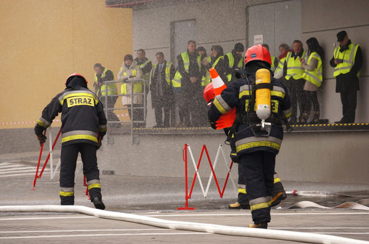 Strażackie ćwiczenia w elbląskim browarze zdjęcie nr 63652