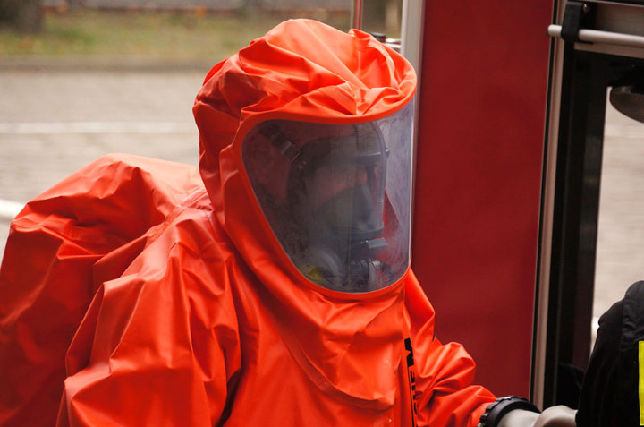 Strażackie ćwiczenia w elbląskim browarze zdjęcie nr 63640