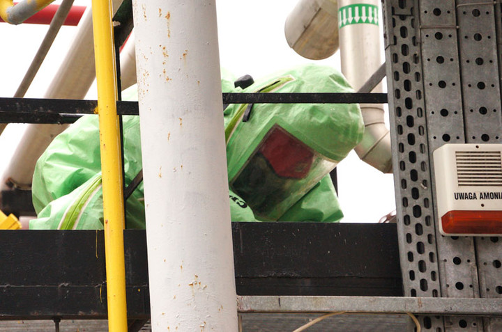 Strażackie ćwiczenia w elbląskim browarze zdjęcie nr 63660