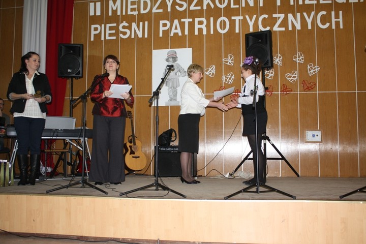 II Międzyszkolny Przegląd Pieśni Patriotycznej zdjęcie nr 63754