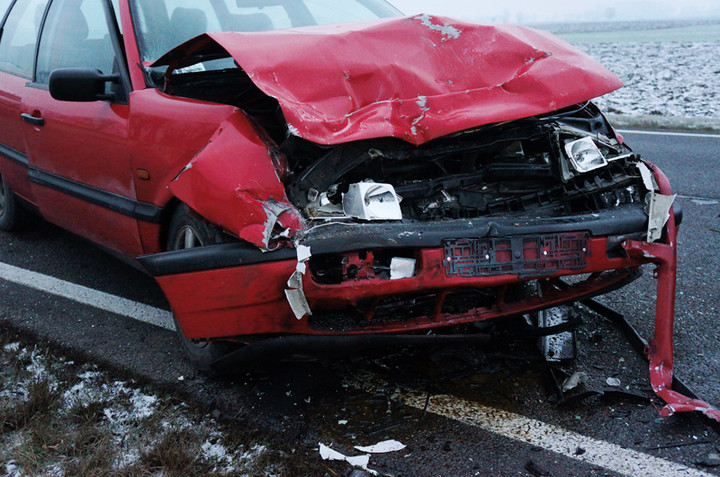 Wypadek między Jegłownikiem a Starym Polem zdjęcie nr 64262