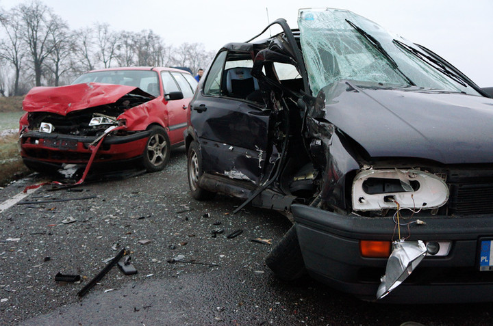 Wypadek między Jegłownikiem a Starym Polem zdjęcie nr 64267