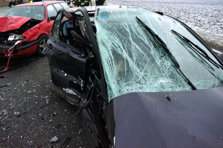 Wypadek między Jegłownikiem a Starym Polem zdjęcie nr 64270