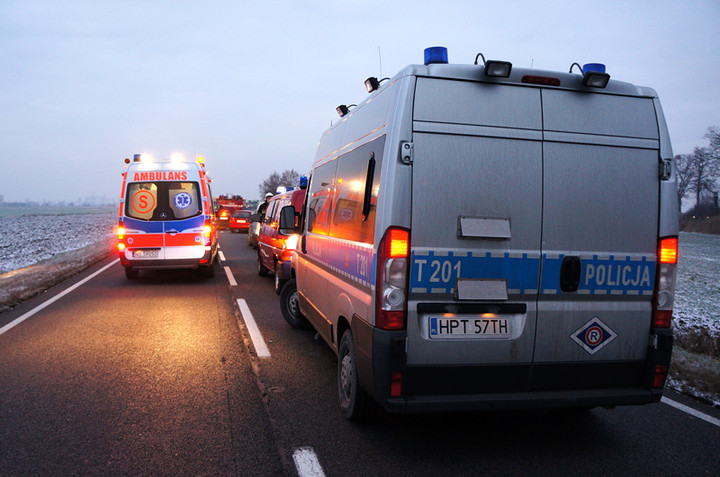 Wypadek między Jegłownikiem a Starym Polem zdjęcie nr 64275