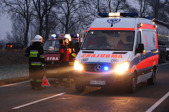 Wypadek między Jegłownikiem a Starym Polem zdjęcie nr 64273