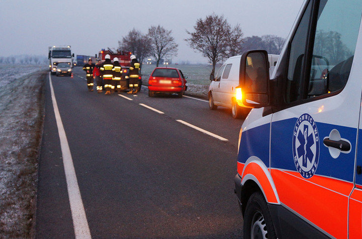 Wypadek między Jegłownikiem a Starym Polem zdjęcie nr 64274