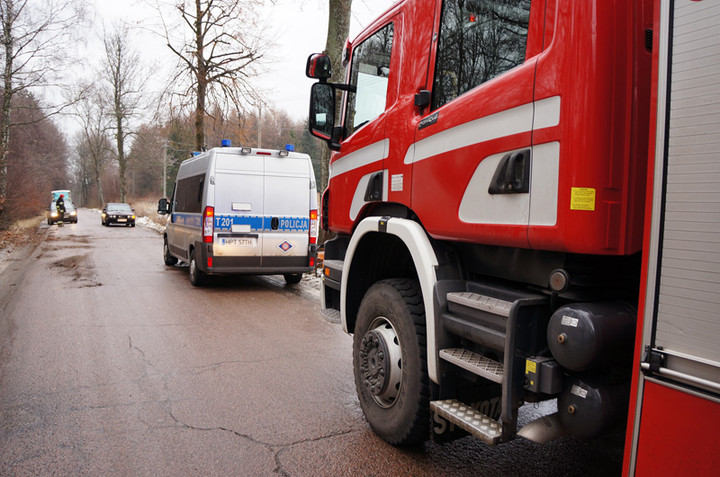 Wypadek koło Łęcza zdjęcie nr 64721