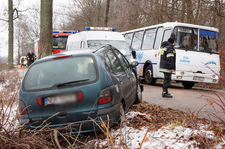 Wypadek koło Łęcza zdjęcie nr 64724