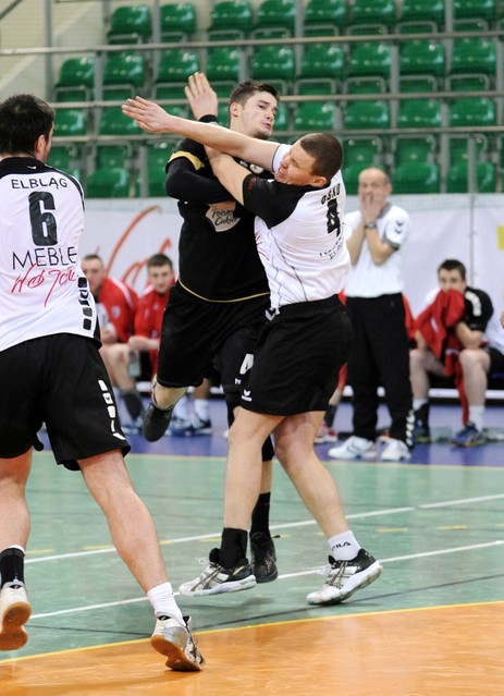 KS Wójcik Meble wygrał z Pomezanią Malbork  31:29 zdjęcie nr 65297