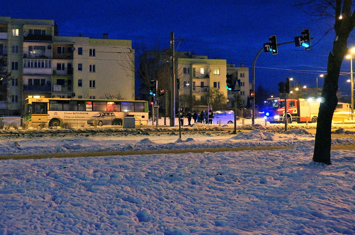 Pożar autobusu na Ogólnej zdjęcie nr 65573