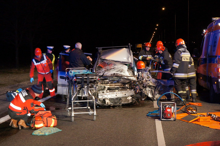 Kazimierzowo: zderzenie dwóch pojazdów zdjęcie nr 66648