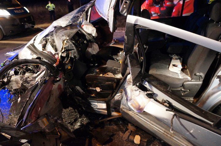 Kazimierzowo: zderzenie dwóch pojazdów zdjęcie nr 66657