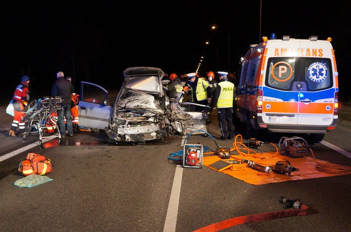 Kazimierzowo: zderzenie dwóch pojazdów zdjęcie nr 66653