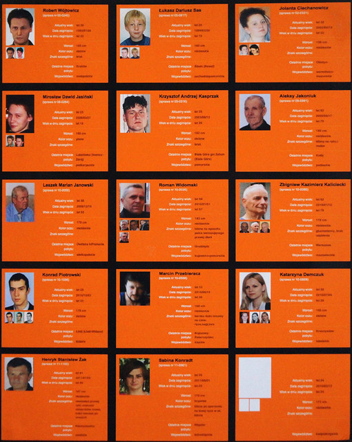 Zaginieni - wystawa fotograficzna Karoliny Jonderko zdjęcie nr 68026