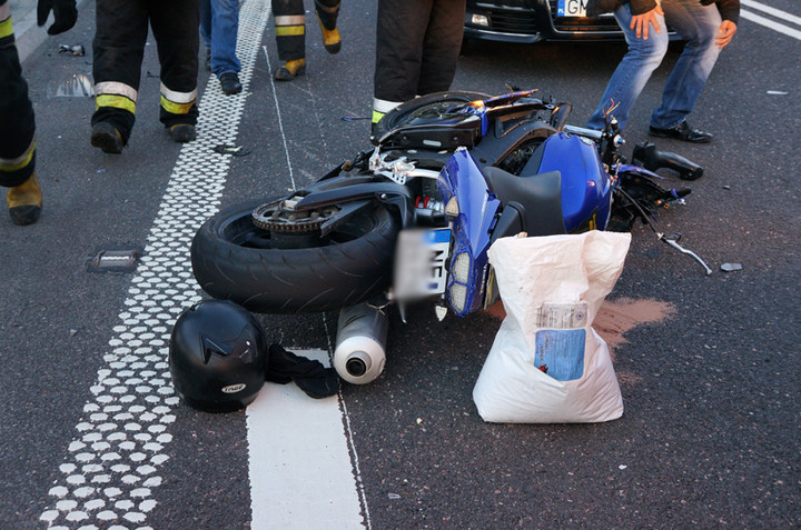 Zderzenie yamahy z volkswagenem zdjęcie nr 68326