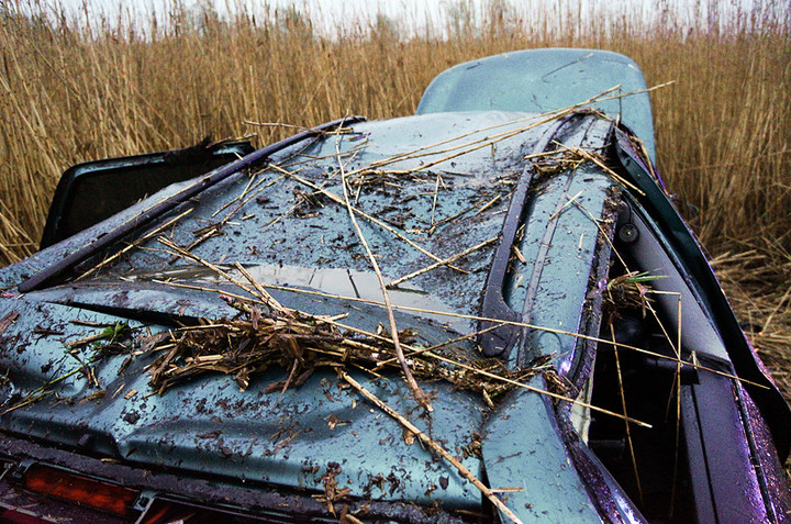 Karczowiska Górne: dachowanie fordem zdjęcie nr 69459