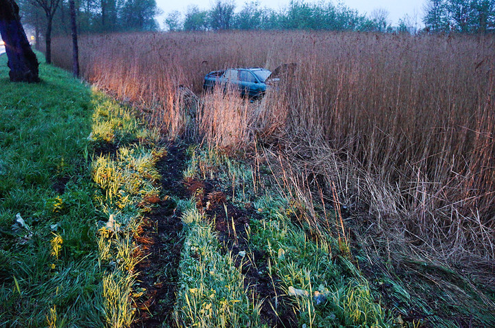 Elbląg Karczowiska Górne: dachowanie fordem