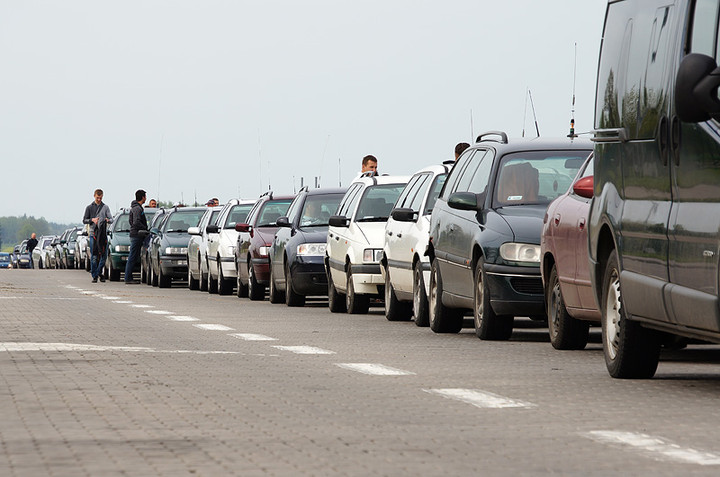 Protest na przejściu granicznym w Grzechotkach zdjęcie nr 69511