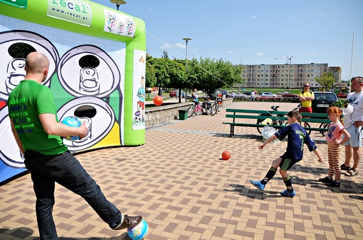 Elbląg Centrum recyklingu na pl. Jagiellończyka