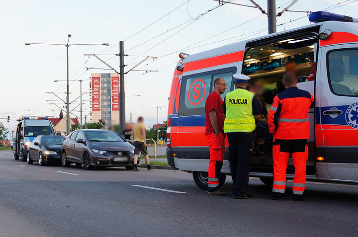 Potrącenie pijanego rowerzysty zdjęcie nr 70504