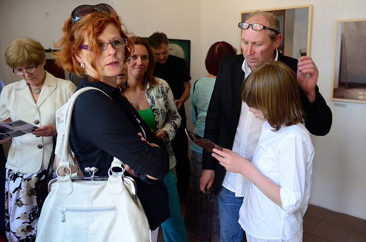 Wernisaż wystawy malarstwa Janusza Golińskiego zdjęcie nr 71135