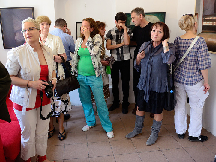 Wernisaż wystawy malarstwa Janusza Golińskiego zdjęcie nr 71127