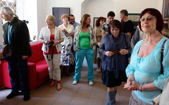 Wernisaż wystawy malarstwa Janusza Golińskiego zdjęcie nr 71130