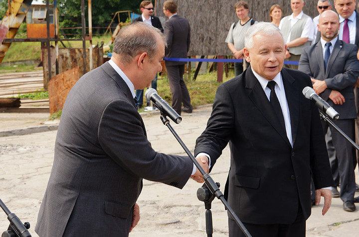 Jarosław Kaczyński w Elblągu zdjęcie nr 72602