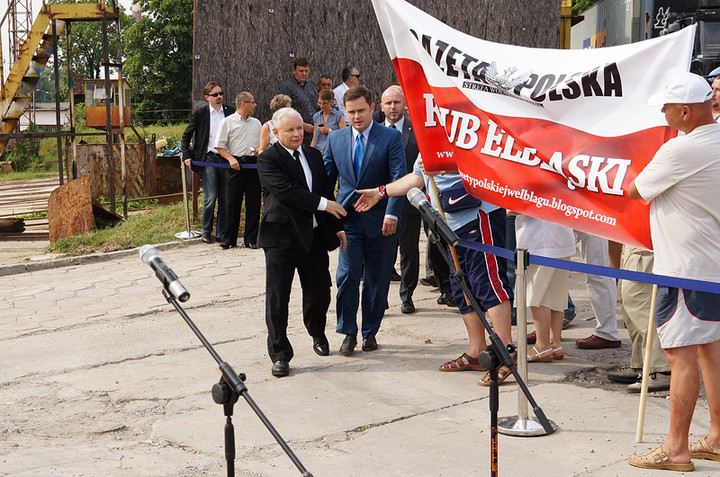 Jarosław Kaczyński w Elblągu zdjęcie nr 72597