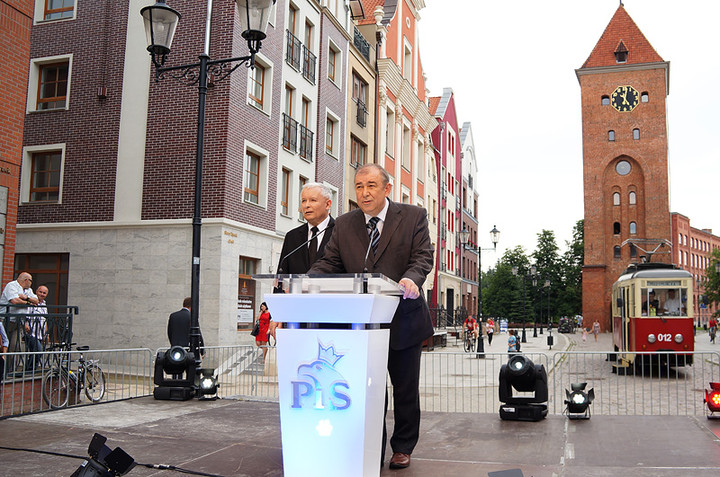 Jarosław Kaczyński w Elblągu zdjęcie nr 72618