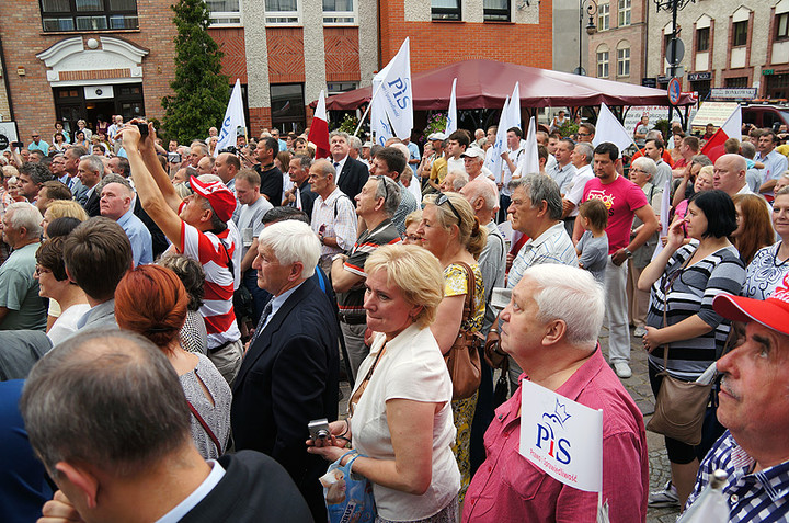 Jarosław Kaczyński w Elblągu zdjęcie nr 72630
